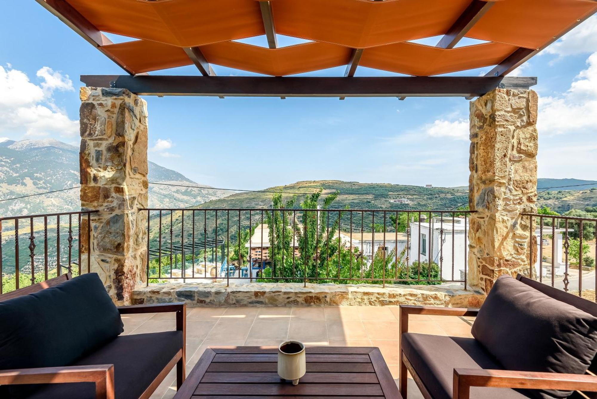 Minos Country Living Apartments Agriles エクステリア 写真