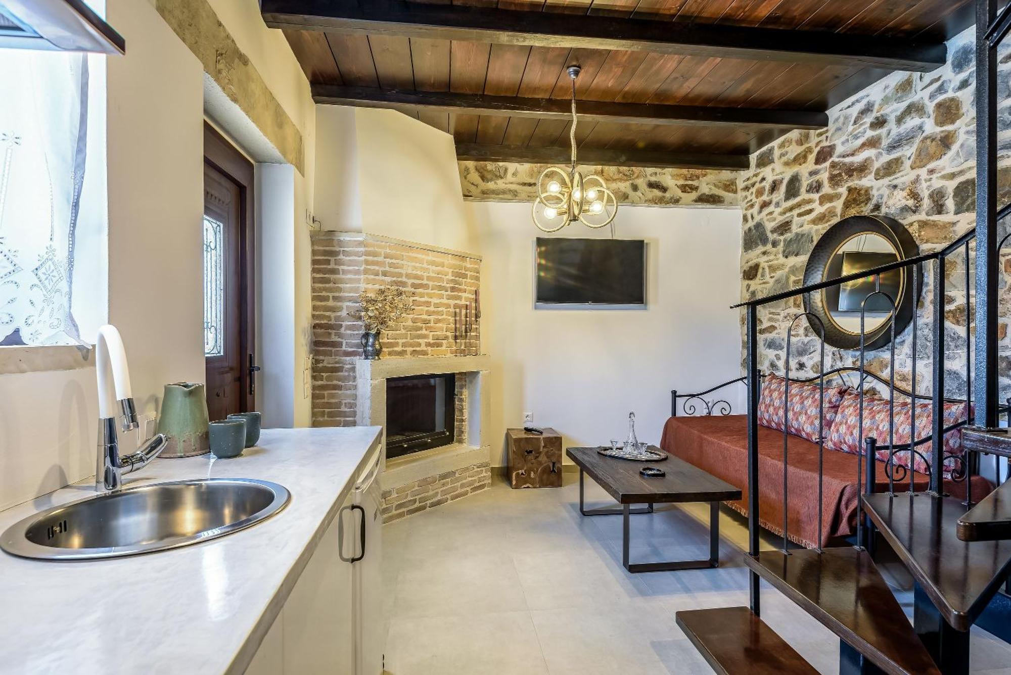 Minos Country Living Apartments Agriles エクステリア 写真